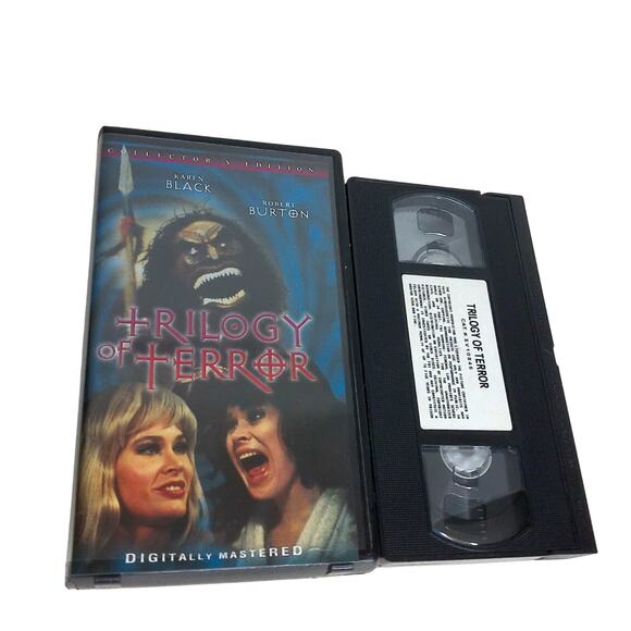 Anchor Bay Other - Vintage Trilogy of Terror VHS 1999 Collectors Edition Clamshell Horror Gore Cult